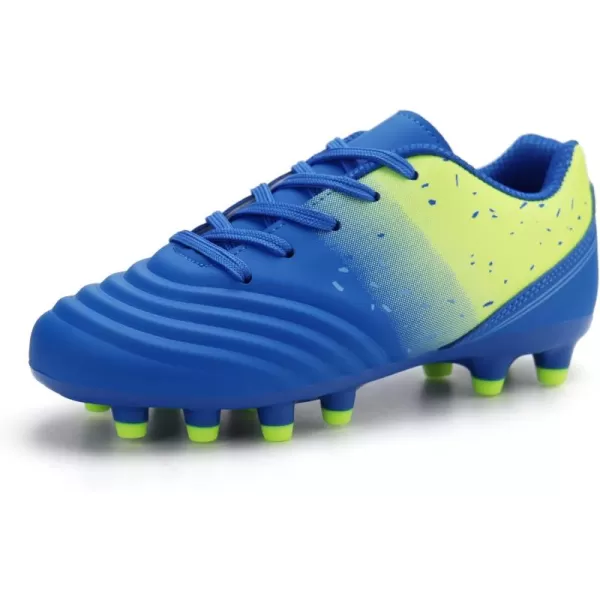 firelli Kids Athletic Soccer Cleats Boys Girls Lace-up Outdoor Football Shoes