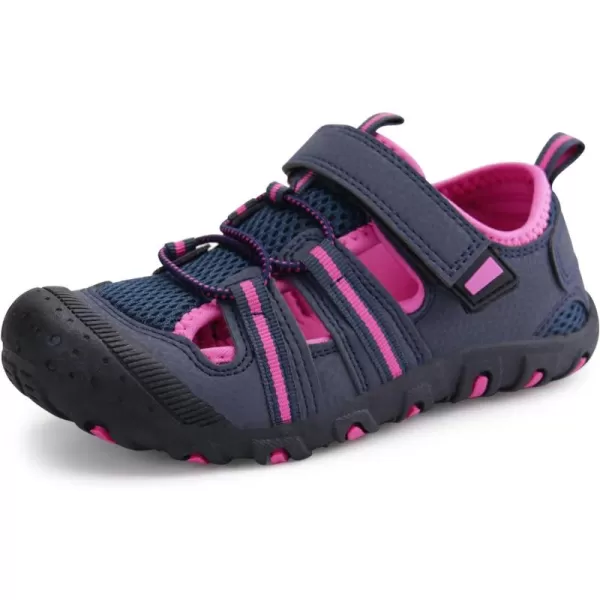 firelli Kids Closed Toe Water Sandals Boys Girls Outdoor Athletic Strap Breathable Summer Sport Sandal