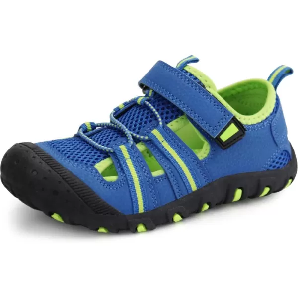 firelli Kids Closed Toe Water Sandals Boys Girls Outdoor Athletic Strap Breathable Summer Sport Sandal