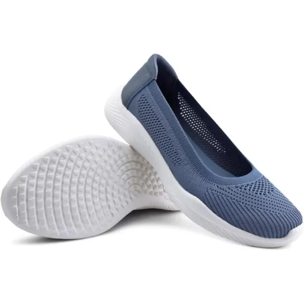 firelli Women Slip On Loafer Casual Flats Mesh Walking Shoes
