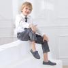 imagefirelli Kids Loafers Boys Girls Canvas Walking Shoes School ShoesDkgrey Bue