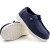 imagefirelli Kids Loafers Boys Girls Canvas Walking Shoes School ShoesNavy