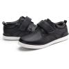 image:imagefirelli Boys Loafers Hook and Loop School Uniform Dress Shoes Kids Casual Oxford ShoesBlack