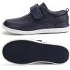 image:imagefirelli Boys Loafers Hook and Loop School Uniform Dress Shoes Kids Casual Oxford ShoesNavy