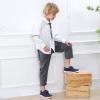 image:imagefirelli Boys Loafers Hook and Loop School Uniform Dress Shoes Kids Casual Oxford ShoesNavy