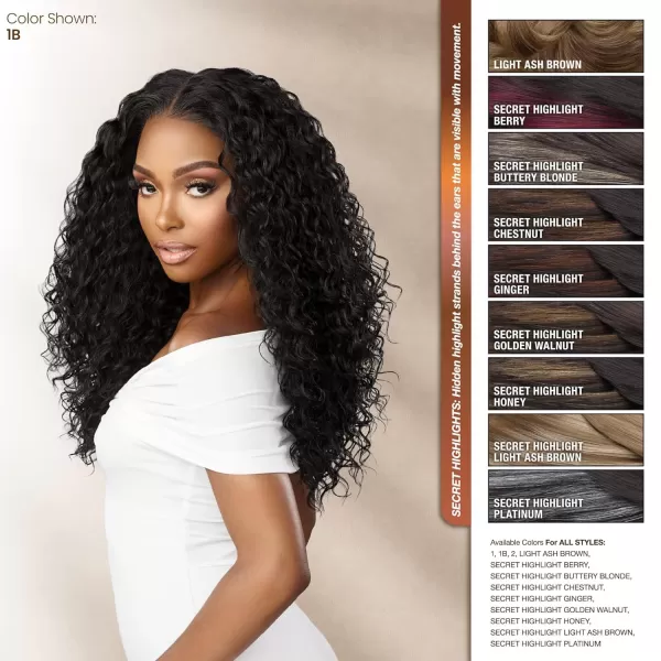 Sensationnel Bare Lace 13x6 wigs - Unit 2 Glueless synthetic with 180 degree preplucked hairline Non lifting 2040 larger grid thinner lace - BareLace unit 2 