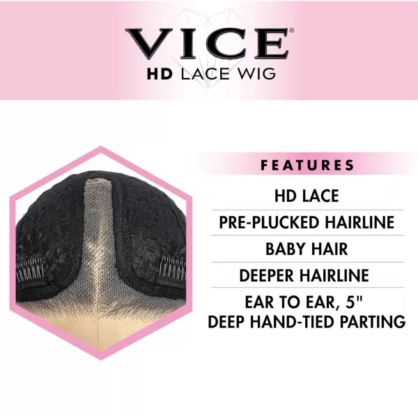 Sensationnel Synthetic Vice HD Lace Deep Part Wig - UNIT 13 
