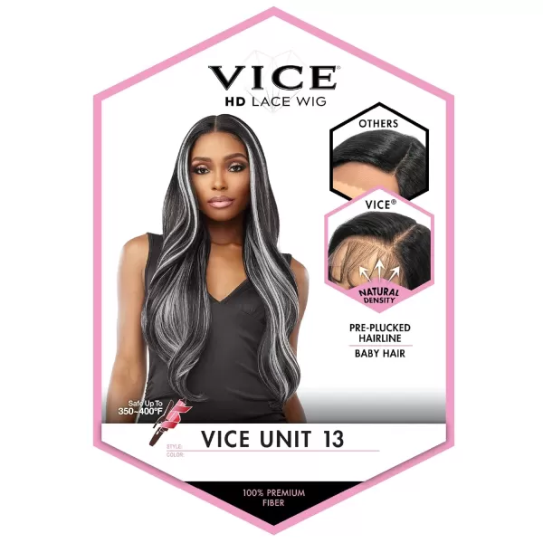 Sensationnel Synthetic Vice HD Lace Deep Part Wig - UNIT 13 