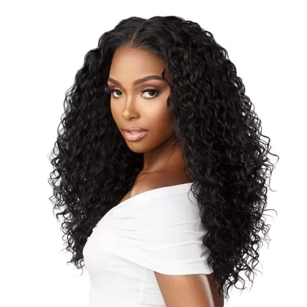 Sensationnel Bare Lace 13x6 wigs - Unit 2 Glueless synthetic with 180 degree preplucked hairline Non lifting 2040 larger grid thinner lace - BareLace unit 2 