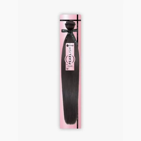 Sensationnel Pearlish Bundle BSS hair - Pearlish Straight Deep pearl conditioned 15a remy Beauty supply hair sew in or glue on human hair - Pearlish Bundles Straight 