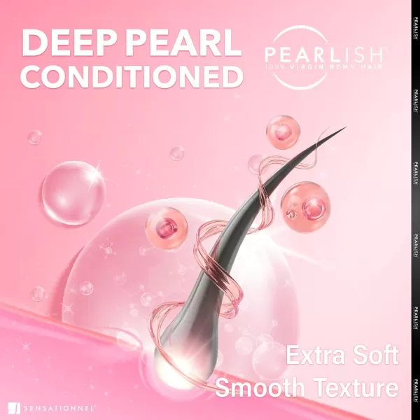 Sensationnel Pearlish Bundle BSS hair - Pearlish Euro Body Deep pearl conditioned 15a remy Beauty supply hair sew in or glue on human hair - Pearlish Bundles Euro Body 