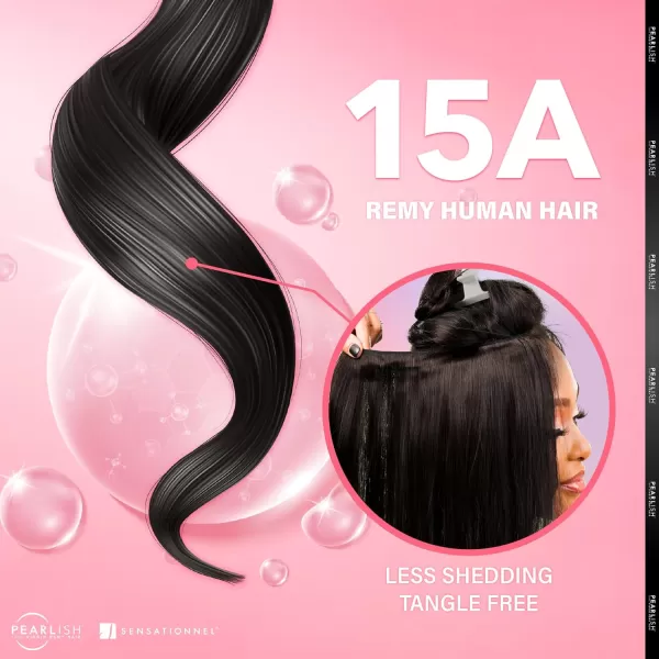 Sensationnel Pearlish Bundle BSS hair - Pearlish Euro Body Deep pearl conditioned 15a remy Beauty supply hair sew in or glue on human hair - Pearlish Bundles Euro Body 