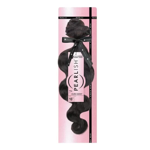 Sensationnel Pearlish Bundle BSS hair - Pearlish Euro Body Deep pearl conditioned 15a remy Beauty supply hair sew in or glue on human hair - Pearlish Bundles Euro Body 