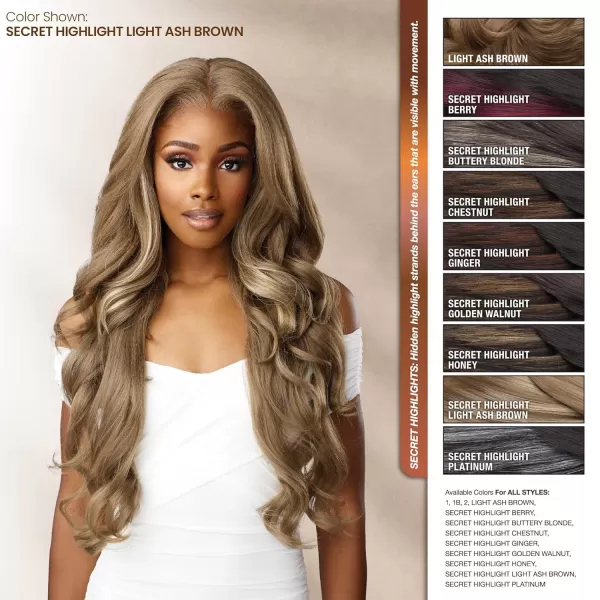 Sensationnel Bare Lace 13x6 wigs - Unit 4 Glueless synthetic with 180 degree preplucked hairline Non lifting 2040 larger grid thinner lace - BareLace unit 4 