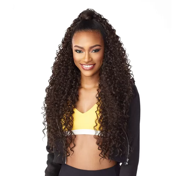 Sensationnel Half Wig N Pony Wrap Instant Up N Down UD 10 