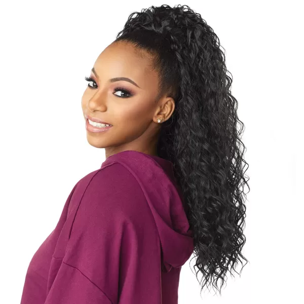 Sensationnel Half Wig N Pony Wrap Instant Up N Down UD 2 