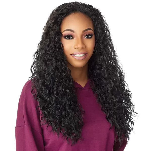Sensationnel Half Wig N Pony Wrap Instant Up N Down UD 2 