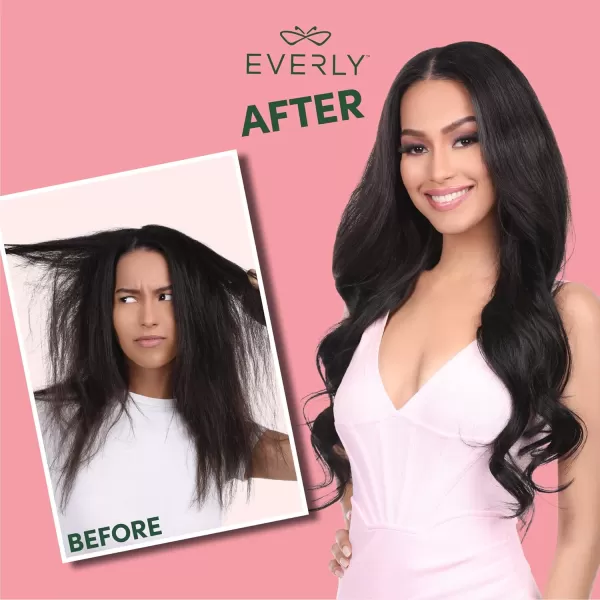 Clip in - 7 piece Remy human hair seamless silicone weft clip in with butterfly clipin technology - EVERLY 
