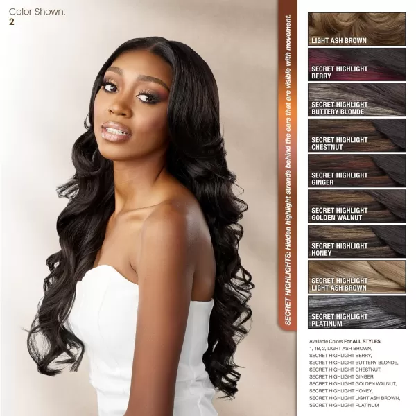 Sensationnel Bare Lace Y-Part Front Wigs - Bilany glueless wide 5 inch deep part lace synthetic with preplucked Non lifting 2040 larger grid thinner lace - BareLace Y-Part Bilany 