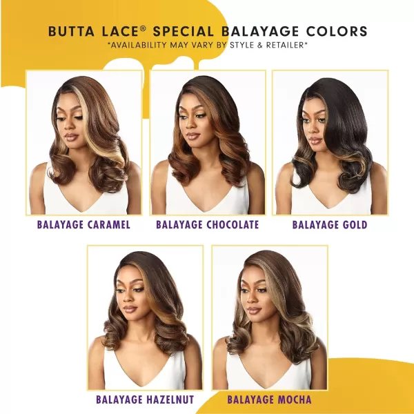 Sensationnel Butta Lace Front Wigs - Butta unit 39 extra wide 5 inch deep part synthetic wig preplucked hairline - Butta unit 39 