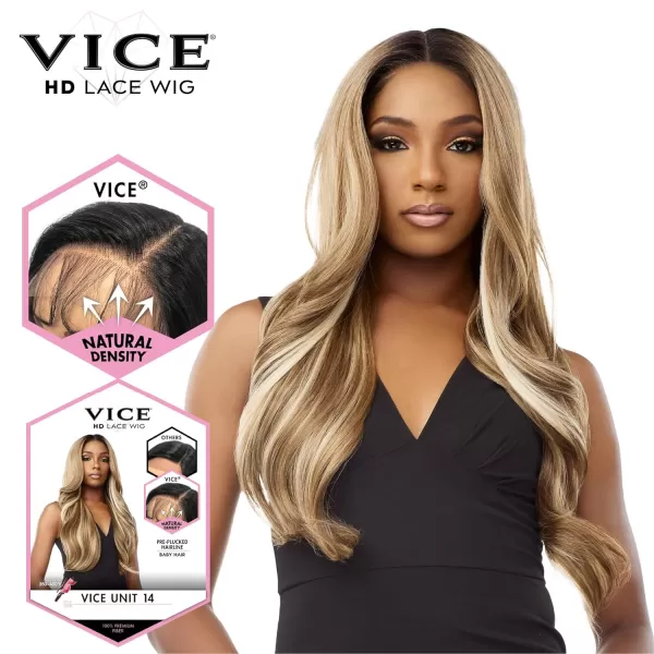 Sensationnel Synthetic Vice HD Lace Deep Part Wig - UNIT 14 