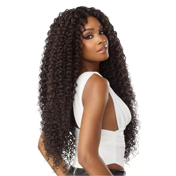Sensationnel Vice Bundles Multi weaving - Vice Boho Curl synthetic virgin hair dupe with 2x5 Lace Closure - Vice Bundle Multi Boho Curl 