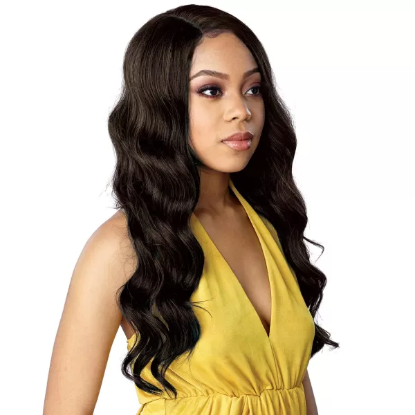 Synthetic Dashly Deep Side Part Lace Front Wig - LACE UNIT 4 