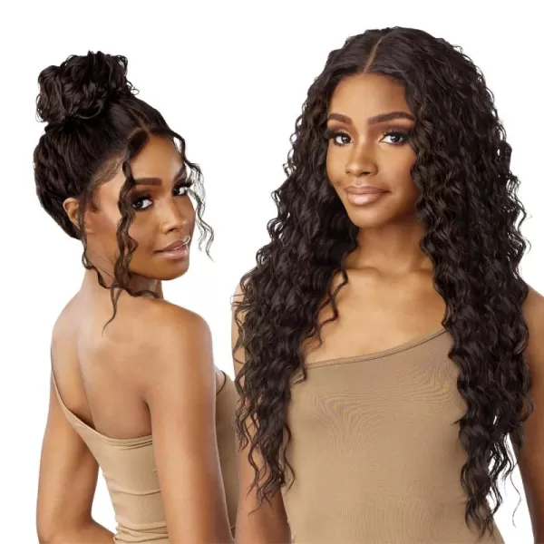 Sensationnel 360 Butta Lace Front Wigs - 360 Butta unit 4 wider parting preplucked hairline HD glueless lace - 360 Butta unit 4 