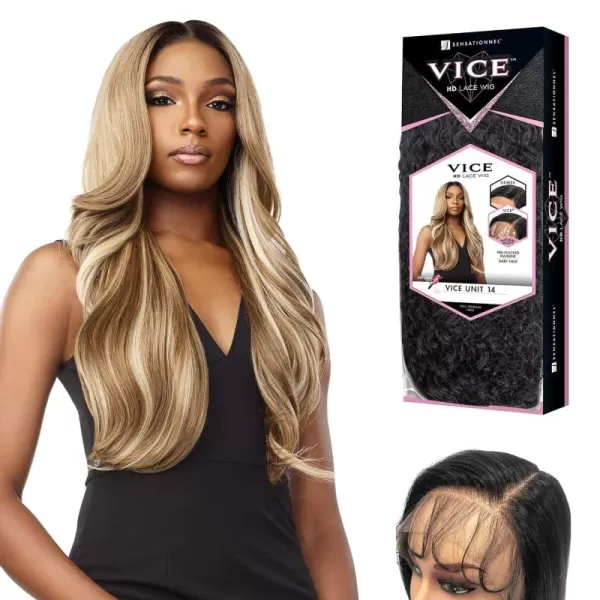 Sensationnel Synthetic Vice HD Lace Deep Part Wig - UNIT 14 