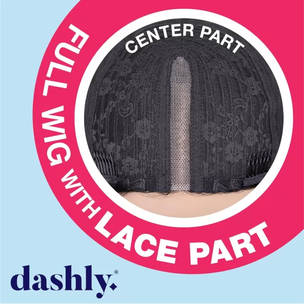Sensationnel Dashly Lace Part Full Wig - Unit 5 hand tied parting for a natural finish synthetic hair 4 Inch Deep Part - Dashly Lace Part unit 5 