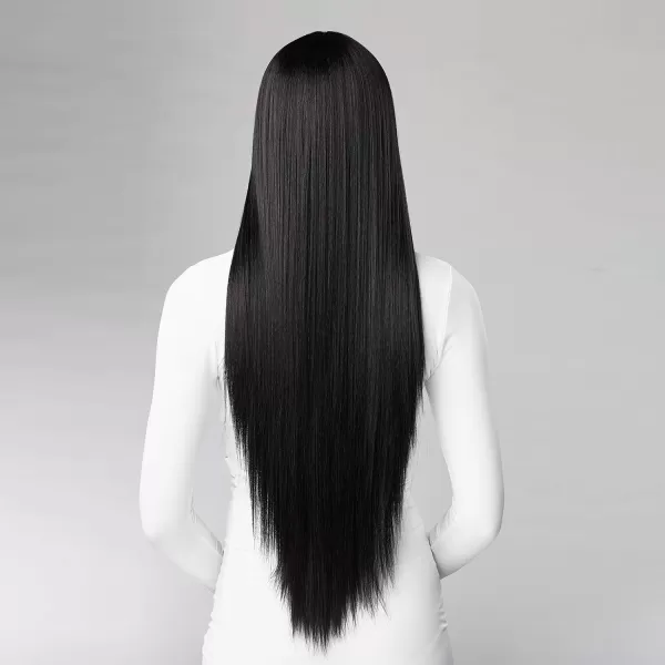 Sensationnel Human Hair Blend Butta HD Lace Front Wig - STRAIGHT 32 