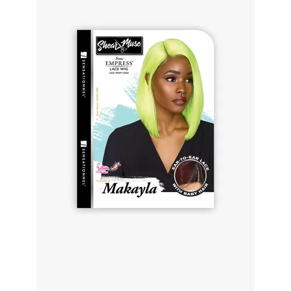 Sensationnel lace front wig - lace front makayla shear muse 
