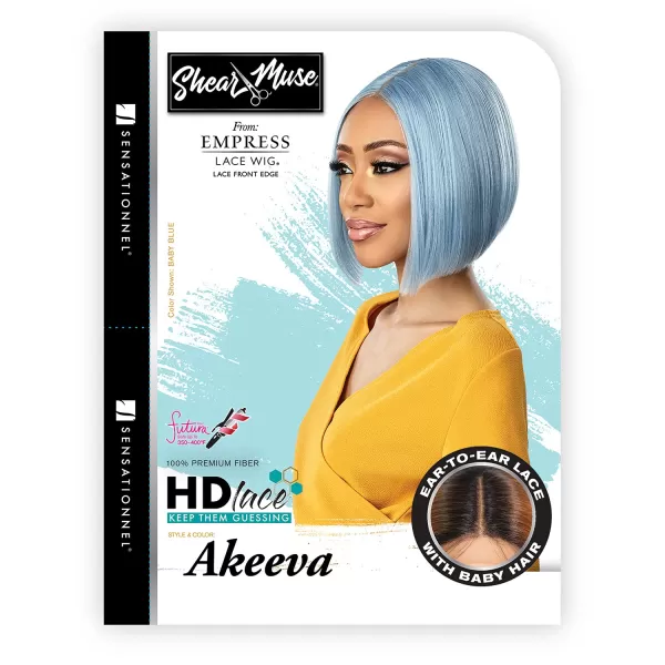 Shear Muse Sensationnel HD Lace Front Wig Empress Edge Akeeva 