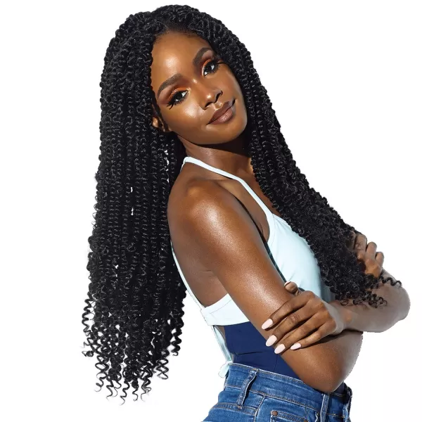 MULTI PACK DEALS! Sensationnel XPRESSION 3X Ruwa Pre-Stretched Braids Water Wave 18" 