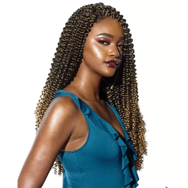 MULTI PACK DEALS! Sensationnel XPRESSION 3X Ruwa Pre-Stretched Braids Water Wave 18" 