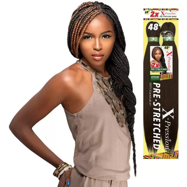 Sensationnel Braids XPRESSION 3X Pre-Stretched Braid 58" 