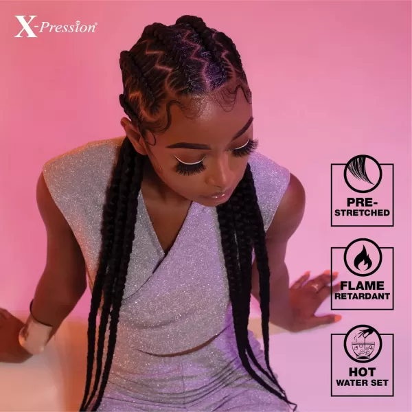 Sensationnel Braids XPRESSION 3X Pre-Stretched Braid 58" 