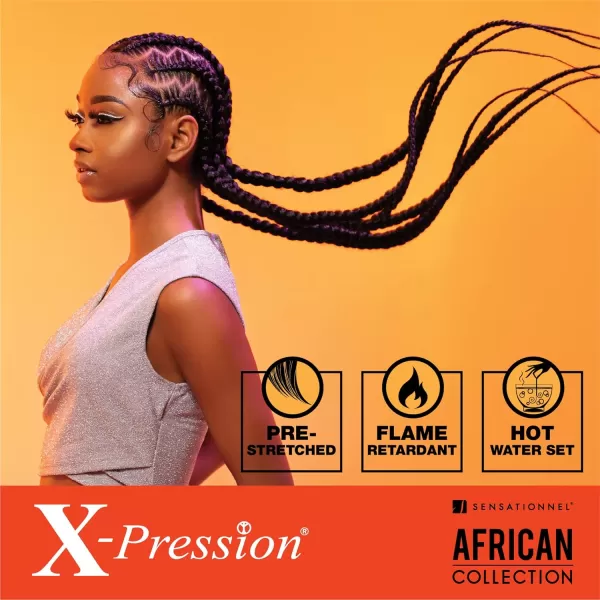 Sensationnel Braids XPRESSION 3X Pre-Stretched Braid 58" 