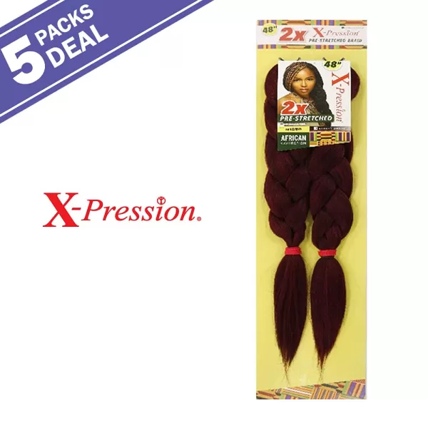 Sensationnel Braids XPRESSION 3X Pre-Stretched Braid 58" 