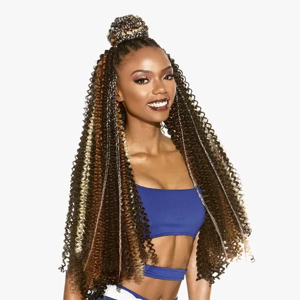 Sensationnel Braids XPRESSION 3X Ruwa Pre-Stretched Water Wave 24" 
