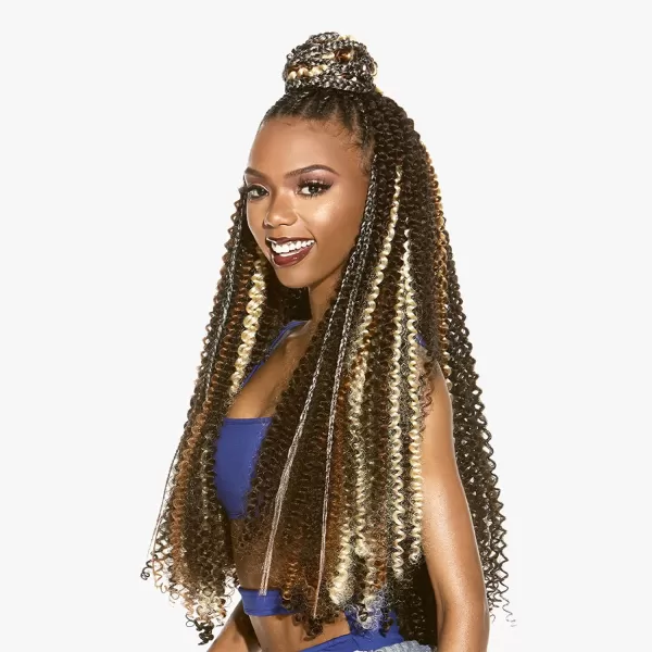 Sensationnel Braids XPRESSION 3X Ruwa Pre-Stretched Water Wave 24" 