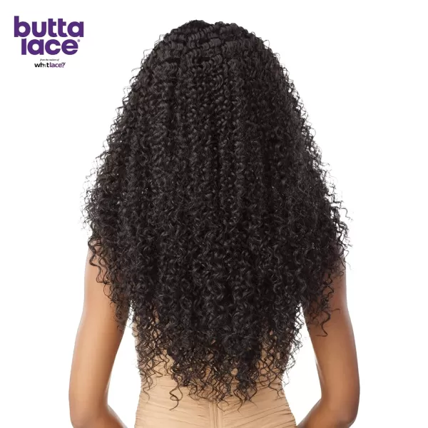 Sensationnel Butta Lace Front Wigs - Butta unit 35 extra wide 5 inch deep part synthetic wig preplucked hairline - Butta unit 35 