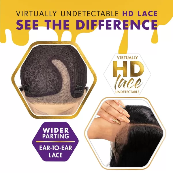 Sensationnel Butta Lace Front Wigs - Butta unit 43 extra wide 5 inch deep part synthetic wig preplucked hairline - Butta unit 43 