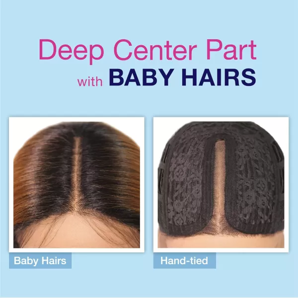 Sensationnel Dashly lace Front Wig - hand tied ear to ear soft lace synthetic with baby hair 5 Inch Deep Part - Dashly lace unit 26 