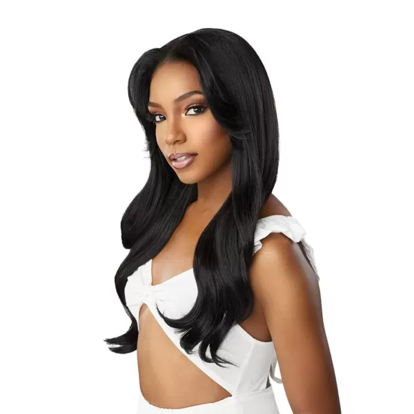 Sensationnel Dashly lace Front Wig - hand tied ear to ear soft lace synthetic with baby hair 5 Inch Deep Part - Dashly lace unit 27 
