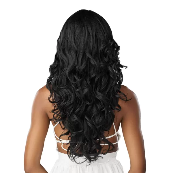 Sensationnel Dashly lace Front Wig - hand tied ear to ear soft lace synthetic with baby hair 5 Inch Deep Part - Dashly lace unit 28 