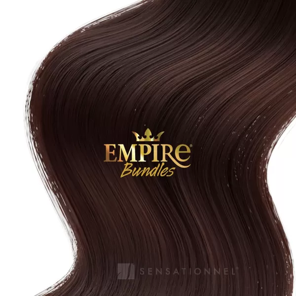 Sensationnel Empire Yaki weave hair - virgin Human hair extensions Yaki texture hair for weaving and sew in styles - Straight Yaki 1 pack 
