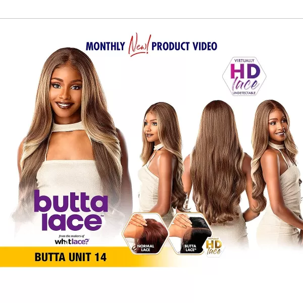 Sensationnel HD Lace Front Wig Butta Lace Unit 14 
