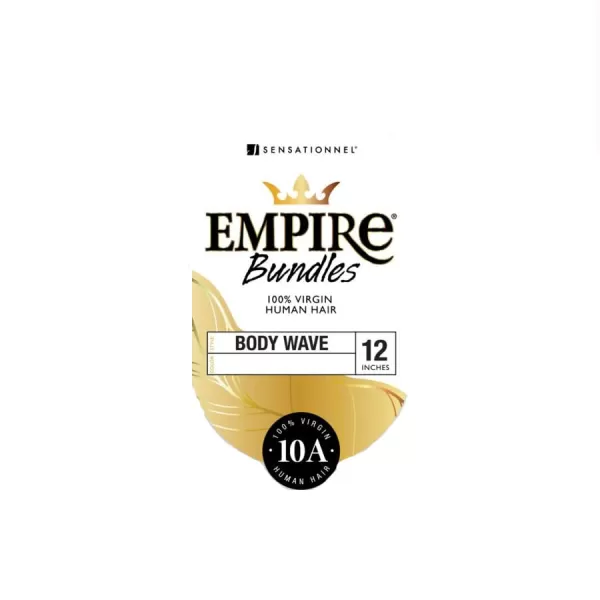 Sensationnel Human Hair Empire Bundles Weave - BODY WAVE 10" 