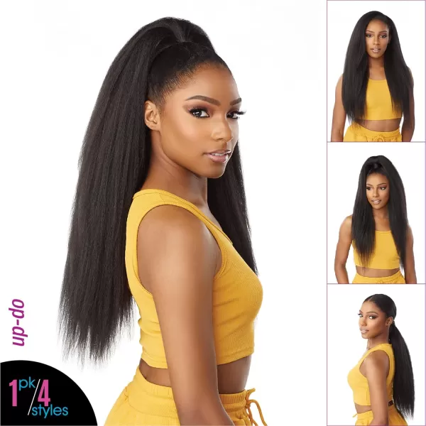 Sensationnel Instant UPDOWN halfwig Pony - Instant Weave Up and Down 4 style in 1 half wig and pony wrap - INSTANT UD Unit 17 